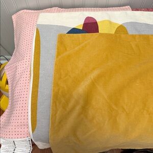 Your choice of IKEA Pillow covers with down feather inserts (ASATILDA YPPERLIG)